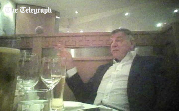 Angleterre : piégé par des journalistes, Sam Allardyce au coeur d'un gros scandale