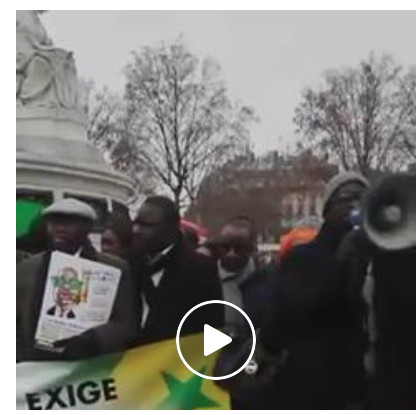 Vidéo : Pendant ce temps, Mànkoo Wattu Sénégal tient sa marche en France avec Mamadou Lamine Diallo et Déthié Fall, regardez...