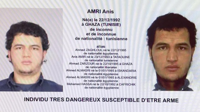 Urgent: Anis Amri le présumé auteur de l'attentat à Berlin abattu par la police Italienne à Milan.