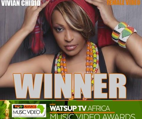 Viviane remporte le prix Best African Female Video des WAMVA et promet de la présenter à Paris le 31 décembre au Palais des Congrés de Montreuil