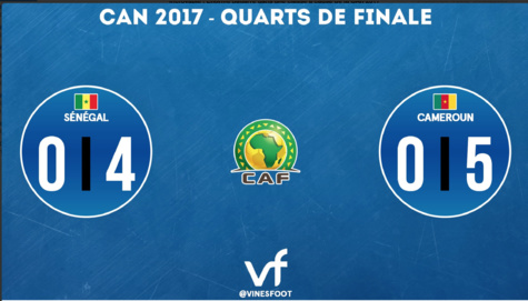 Le Sénégal dit "BYE BYE" à la CAN GABON 2017. eliminé!!!