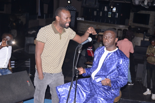 Séance de répétition: Pape Diouf reprendrait deux chansons de Thione Seck au grand theatre ce 10 Mars pour la nuit des fans.