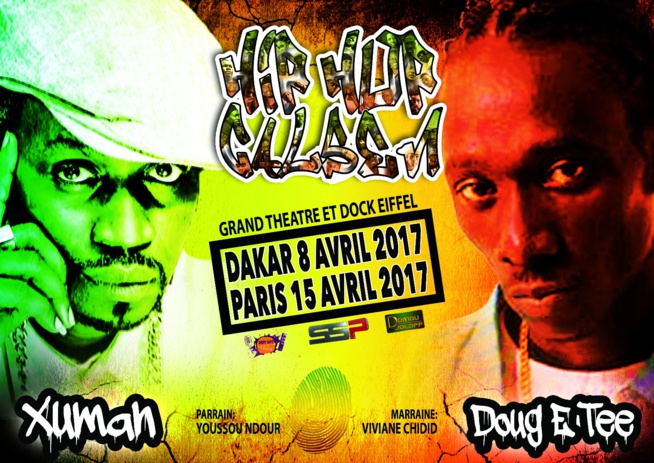 Le rap galsen pose son empreinte à Paris; 32 groupes de rap à paris ce 15 avril au Dock Eiffel.