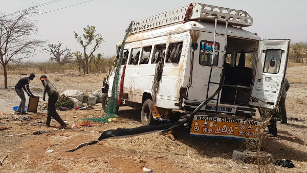 Grave accident à l’entrée de Thies: 3 morts, 16 blessés , âmes sensibles, s’abstenir