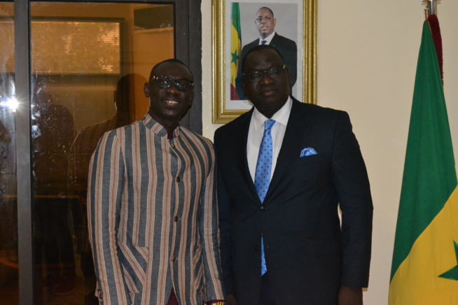 GRAND BEGUÉ DE CASABLANCA: PAPE DIOUF rencontre les autorités au Consulat du Sénégal à Casablanca