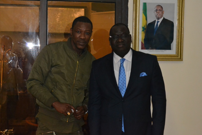 GRAND BEGUÉ DE CASABLANCA: PAPE DIOUF rencontre les autorités au Consulat du Sénégal à Casablanca