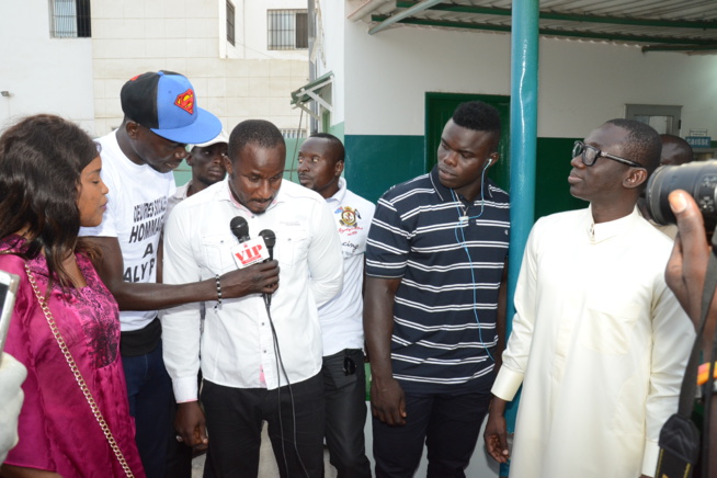 Oeuvre social: Le fans club nationale de Pape Diouf au chevet des malades de l'hopital Philipe Maguilen Senghor de Yoff.