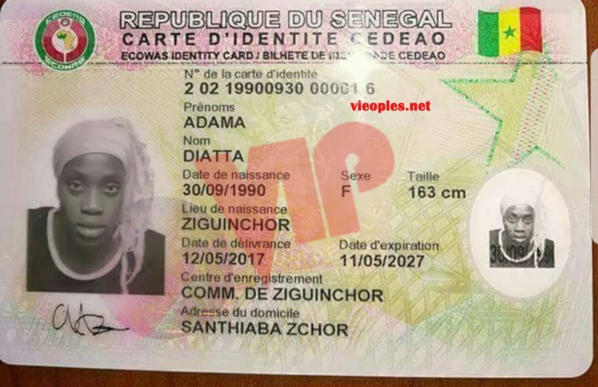 Urgent : Une persone sur deux cartes d'identités différentes à vous de juger.