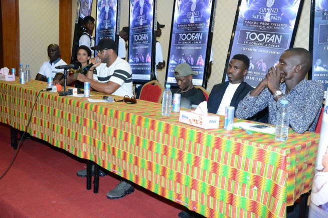 JOUR J- 02: TOOFAN face à la presse Sénégalaise pour le concert du 15 juillet à l'Esplanade du grand theatre.