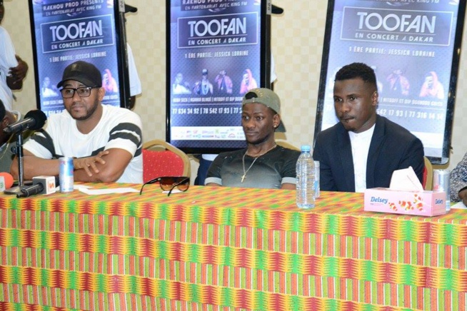 JOUR J- 02: TOOFAN face à la presse Sénégalaise pour le concert du 15 juillet à l'Esplanade du grand theatre.