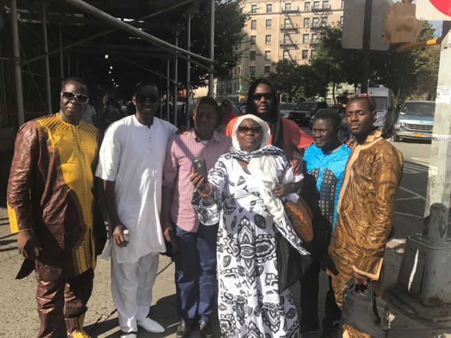 New African Production en compagnie du groupe Bidew Bou Bess en visite au Consulat Général du Sénégal à New York