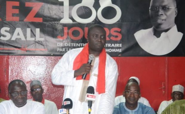 Les images – vendredi rouge: le rassemblement de Bamba fall et ses partisans pour la libération de Khalifa Sall