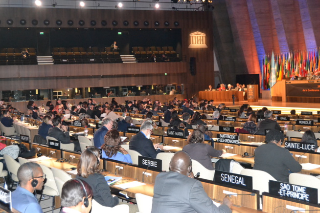 Les images de la 39eme sessions de la conference générale de l'UNESCO à Paris