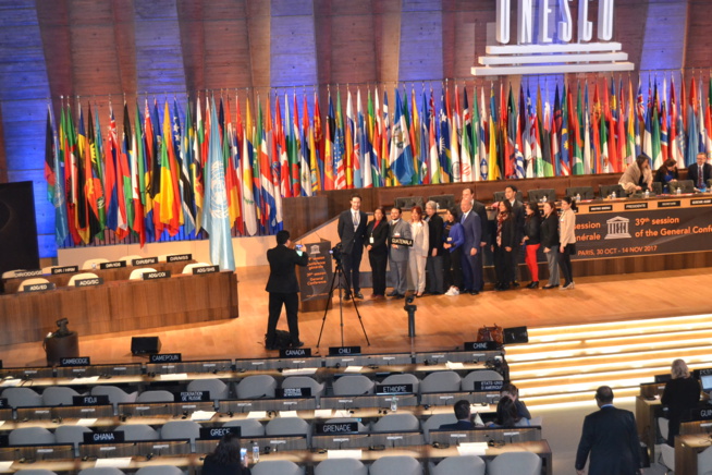 Les images de la 39eme sessions de la conference générale de l'UNESCO à Paris