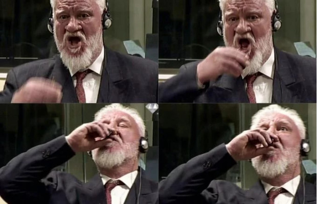 Urgent: Slobodan Praljak, ex-officier croate, est mort en avalant du poison