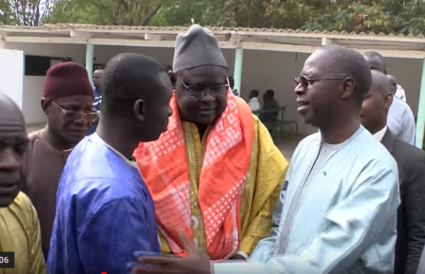 Le Pm Boune Abdallah Dionne à la levée du corps du père de Pape Diouf