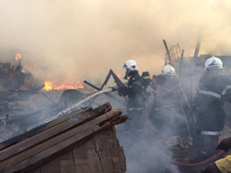 Incendie du marché Zinc de Kaolack: Les sapeurs-pompiers déplorent le manque de bouches d’incendie