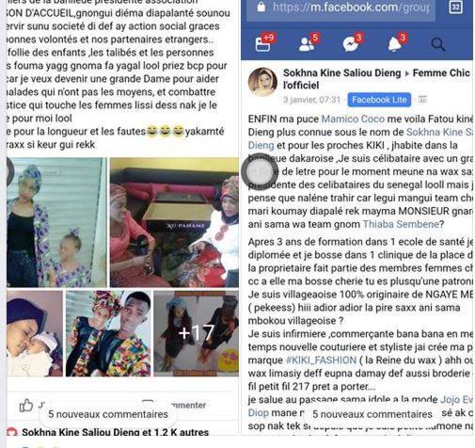 Enorme scandale dans le groupe facebook "femme chic l'officiel": une dame se présente comme séropositive et recolte des millions