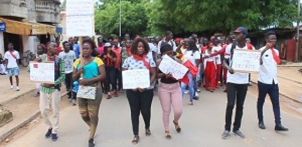 Ziguinchor: Mouvement d’humeur des étudiants orientés dans les écoles privées