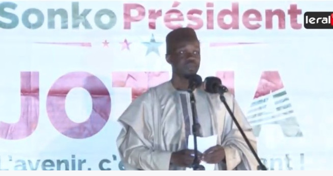 Vidéo : Ousmane Sonko promet de supprimer le Hcct de Tanor et le Cese d'Aminata Tall