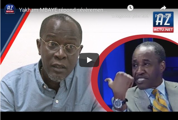 VIDEO - Yakham Mbaye tacle sévèrement Adama Gaye: "Je vais me rabaisser au niveau d'un menteur pour..."