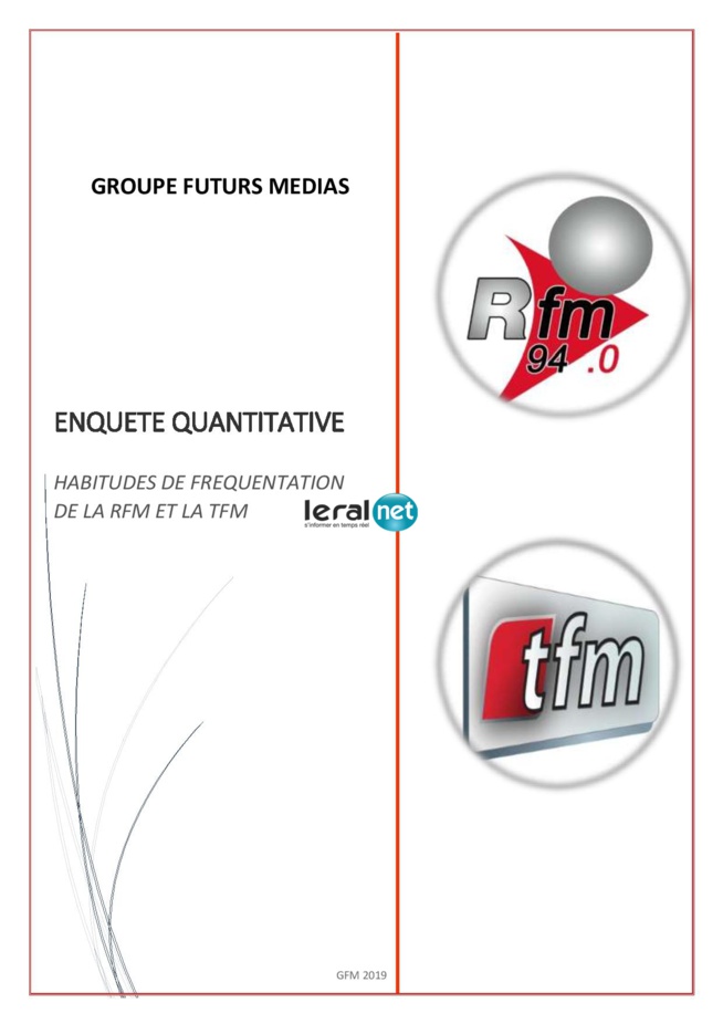 Proposition de contenus de qualité: Le Groupe Futurs Médias (GFM) cerne les habitudes de fréquentation de ses différents supports ( 1ère )