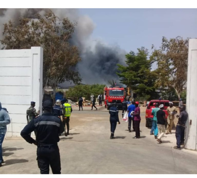 Armée sénégalaise : Un incendie fait des dégâts estimés à plusieurs millions