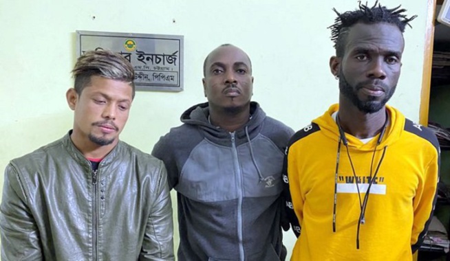 Bangladesh: Deux footballeurs ghanéens arrêtés en possession de la drogue