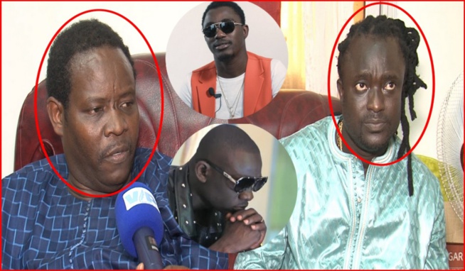 Les griots ont finalement tenu la manifestation, Mbaye Sy Ndiaye de Waly Seck et Ma Mané de Pape Diouf se retrouvent.