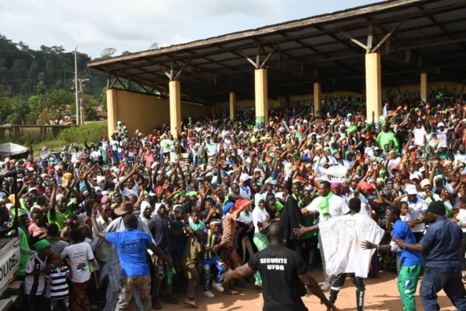 Présidentielle en Guinée:Cellou est à Macenta : c’est tout simplement fou