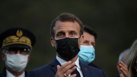 Macron promet «plusieurs centaines de millions d'euros» pour reconstruire les villages dévastés par les crues