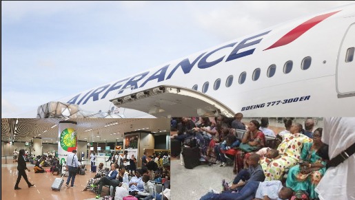 URGENT: Les passagers de Air France dénoncent le manque de respect de la compagnie et des responsables de AIBD envers ses clients