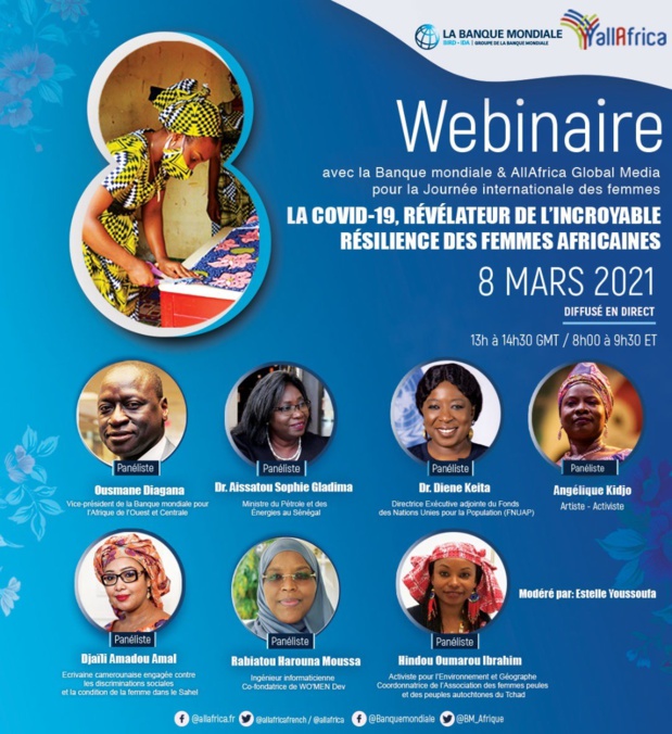 Journée internationale de la femme : La Banque mondiale et All Africa Global Media célèbrent la résilience des femmes