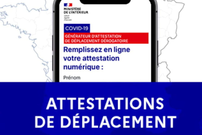 Pour confinement ou couvre-feu: les nouvelles attestations dérogatoires sont disponibles sur TousAntiCovid