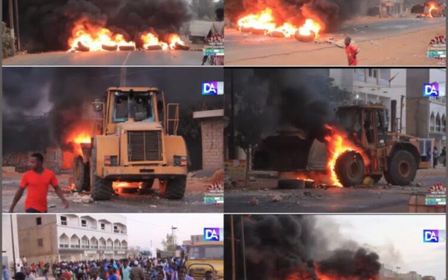 Keur Ndiaye Lo : Un Bulldozer tue une jeune dame et suscite la colère des populations !