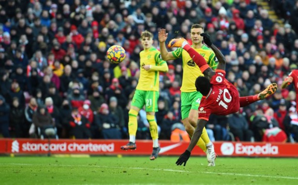 Premier League: "Super" Sadio retrouve ses marques avec cette splendide volée (vidéo)