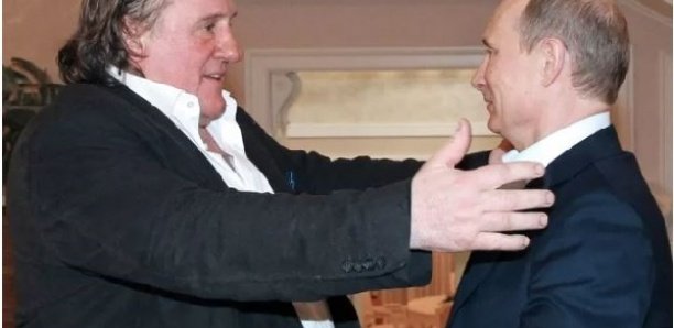 Gérard Depardieu, proche de Poutine, appelle à “arrêter les armes et négocier”