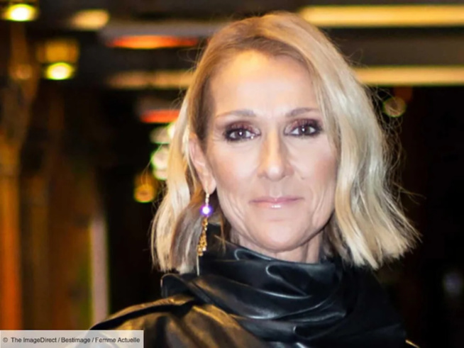 Céline Dion méconnaissable : son look décalé froufrous et bustier, brune et toute bouclée