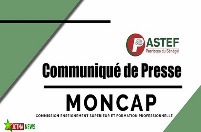 Affaire capitaine Touré-IAM: La lettre du Mouvement national des Cadres Patriotes-MONCAP au DG de l’Enseignement supérieur