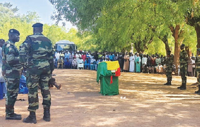 Sedhiou -inhumation des trois frères victimes d’un accident : Hommages posthumes et oraison funèbre à Boubacar Mandiang