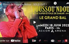 Bercy de Youssou Ndour SOLD OUT