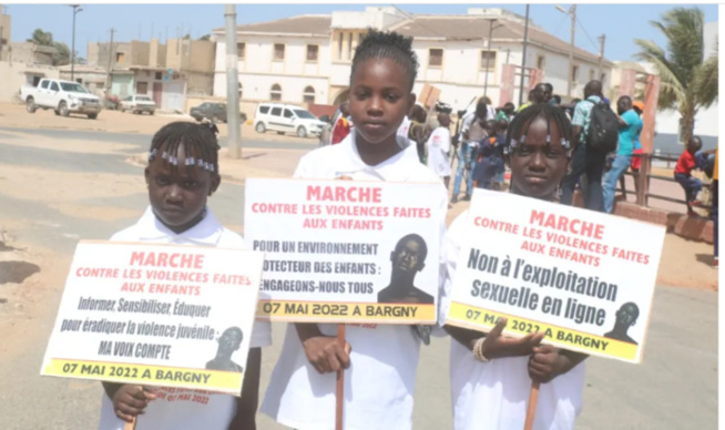 Recrudescence des actes de violences : Des enfants ont marché à Bargny pour crier leur désarroi