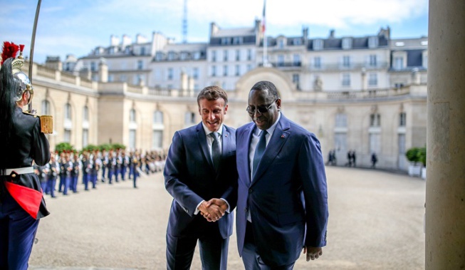 Série d’échanges entre Emmanuel Macron et Macky Sall : Les images de la concertation