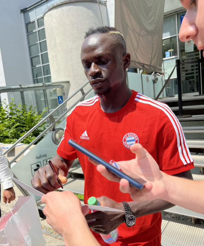 Première photo de Sadio Mané sous ses nouvelles couleurs…Oh Maillot