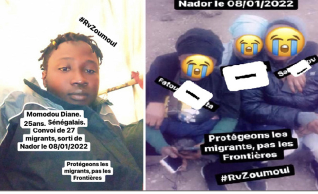 Drame migratoire : 6 mois aujourd’hui qu’un zodiac parti de Nador avec 27 migrants, le 08/01/2022 livrait son lot de morts…