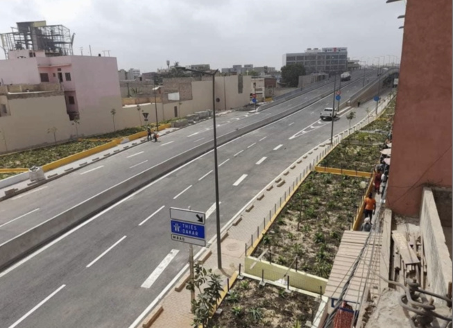 Infrastructure routière : magnifique et sublime autopont de Keur Massar