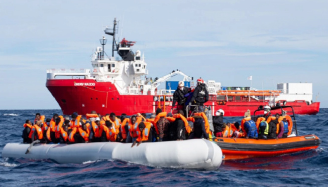 Emigration clandestine : L’«ocean Viking» attend un port pour débarquer 466 migrants secourus en Méditerranée