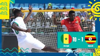 CAN Beach Soccer: Les Lions étrillent l'Ouganda sans forcer leur talent (10-1)