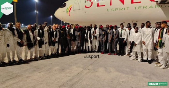 Coupe du monde 2022 : Les images de l’arrivée des Lions au Qatar (vidéo)