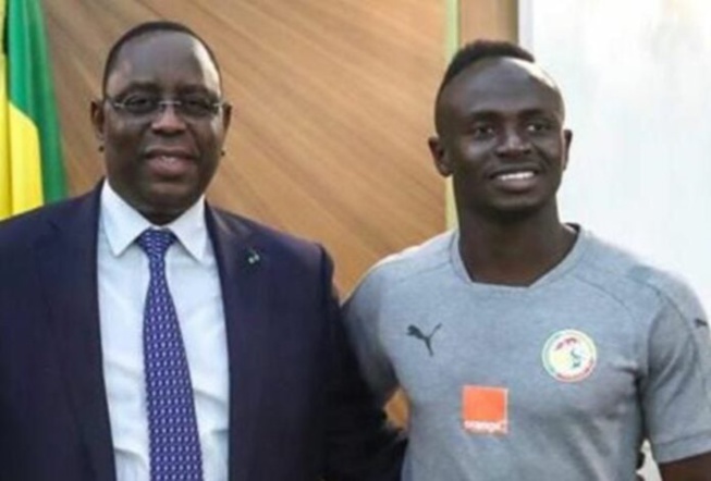 Forfait de Sadio Mané / Macky Sall réconforte Sadio Mané et encourage l'équipe nationale